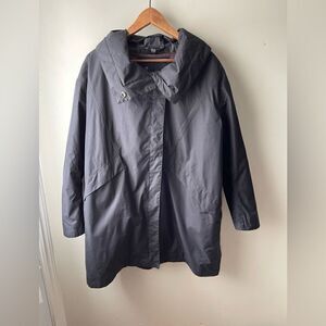 HELLY hansen black embla 2 layer jacket medium